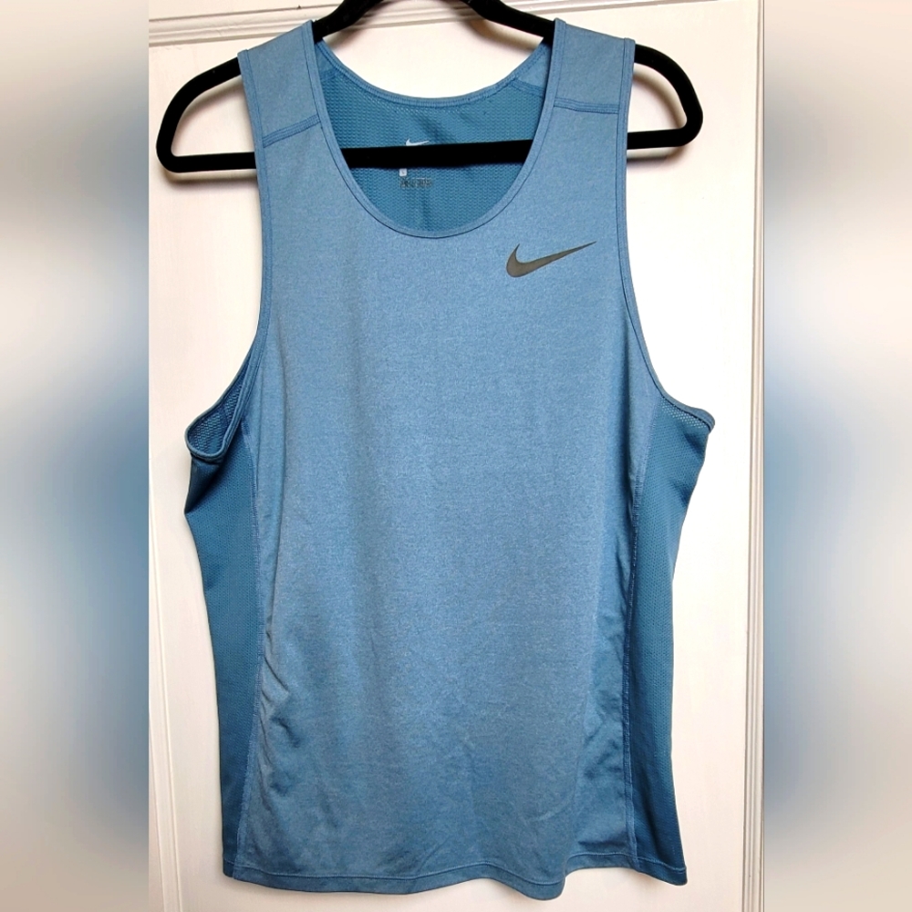 Nike Dri-Fit Tank  Blue -Size 12. Callout in the description